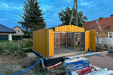 Domek całoroczny 17 m² modułowy WARTA S1_A1