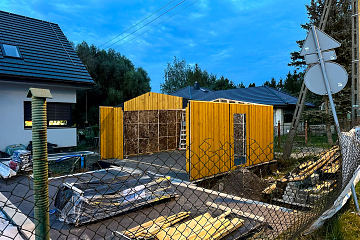 Domek całoroczny 17 m² modułowy WARTA S1_A1