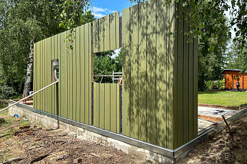 Dom 91 m² mieszkalny, modułowy, całoroczny JANTAR V4_A1