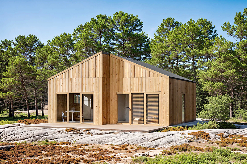 Dom cau0142oroczny BANINO V3_A1, 8.1x8.2 m, producent