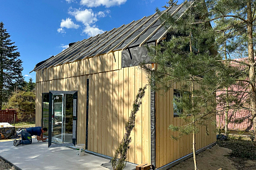 Dom 54 m² mieszkalny, modułowy, całoroczny SAWIN V8_A1