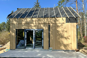 Dom 54 m² mieszkalny, modułowy, całoroczny SAWIN V8_A1