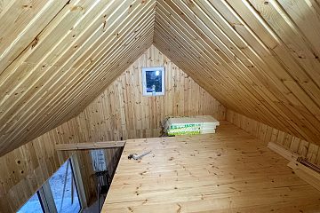 Dom 54 m² mieszkalny, modułowy, całoroczny SAWIN V8_A1