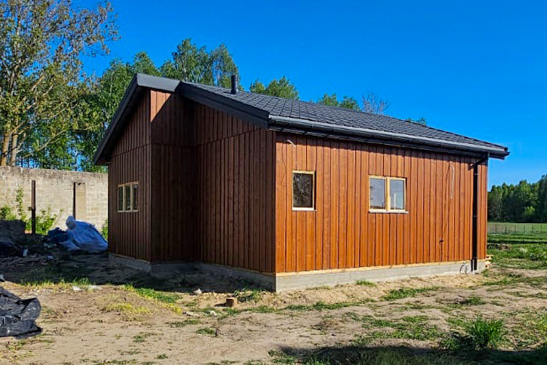 Dom 49 m² mieszkalny, modułowy, całoroczny BANINO V3_A1