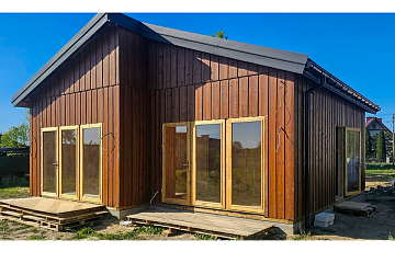 Dom 49 m² mieszkalny, modułowy, całoroczny BANINO V3_A1