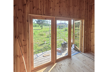 Dom 49 m² mieszkalny, modułowy, całoroczny BANINO V3_A1