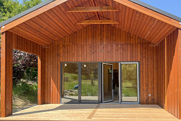 Dom 44 m² mieszkalny, modułowy, całoroczny RYTEL V2_A1