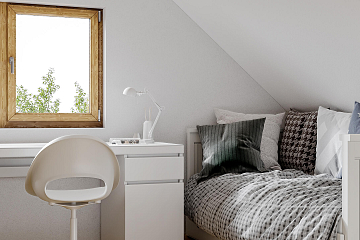 Dom 70 m² mieszkalny, modułowy, całoroczny TUREW V12_A4_Mix