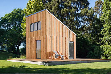 Dom 26 m² mieszkalny, modułowy, całoroczny  MILIN V20_A1