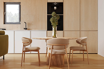 Dom 44 m² mieszkalny, modułowy, całoroczny NOSALN  V2.1_A2