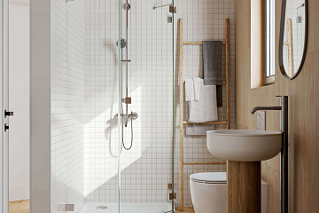 Dom 44 m² mieszkalny, modułowy, całoroczny NOSALN  V2.1_A2