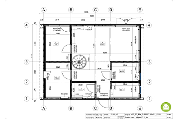 Dom 70 m² mieszkalny, modułowy, całoroczny ATENY V12_A2_Mix