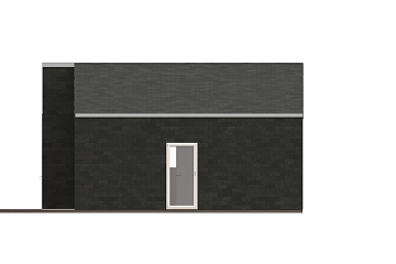 Dom 49 m² mieszkalny, modułowy, całoroczny RZYM V3_A2_ROI