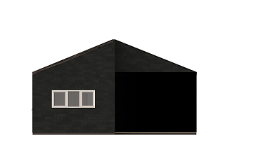 Dom 49 m² mieszkalny, modułowy, całoroczny RZYM V3_A2_ROI