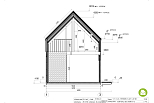 Dom 58 m² mieszkalny, modułowy, całoroczny BRZEZNO V11.1_A1_ROI