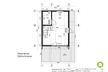 Dom 58 m² mieszkalny, modułowy, całoroczny BRZEZNO V11.1_A1