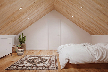 Dom 58 m² mieszkalny, modułowy, całoroczny KARPACZ V14.1_A1