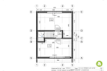 Dom 58 m² mieszkalny, modułowy, całoroczny KARPACZ V14.1_A1