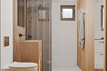 Dom 58 m² mieszkalny, modułowy, całoroczny KARPACZ V14.1_A1