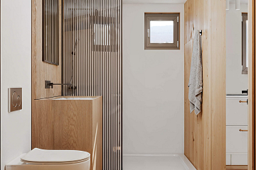 Dom 58 m² mieszkalny, modułowy, całoroczny KARPACZ V14.1_A1