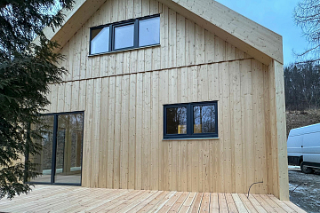 Dom 70 m² mieszkalny - pod klucz, modułowy, RUDNA V12_A1_ROYAL