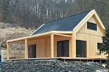 Dom 70 m² mieszkalny - pod klucz, modułowy, RUDNA V12_A1_ROYAL