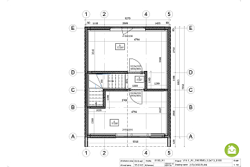 Dom 56 m² mieszkalny - pod klucz, modułowy KARPACZ V14.1_A1_ROYAL