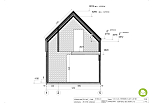 Dom 58 m² mieszkalny, modułowy, całoroczny KARPACZ V14.1_A1_ROYAL