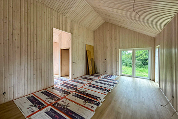 Dom 91 m² mieszkalny, modułowy, całoroczny JANTAR V4_A1